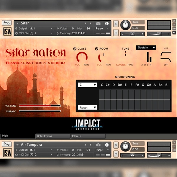 Impact Soundworks – Sitar Nation v2.0 (KONTAKT)